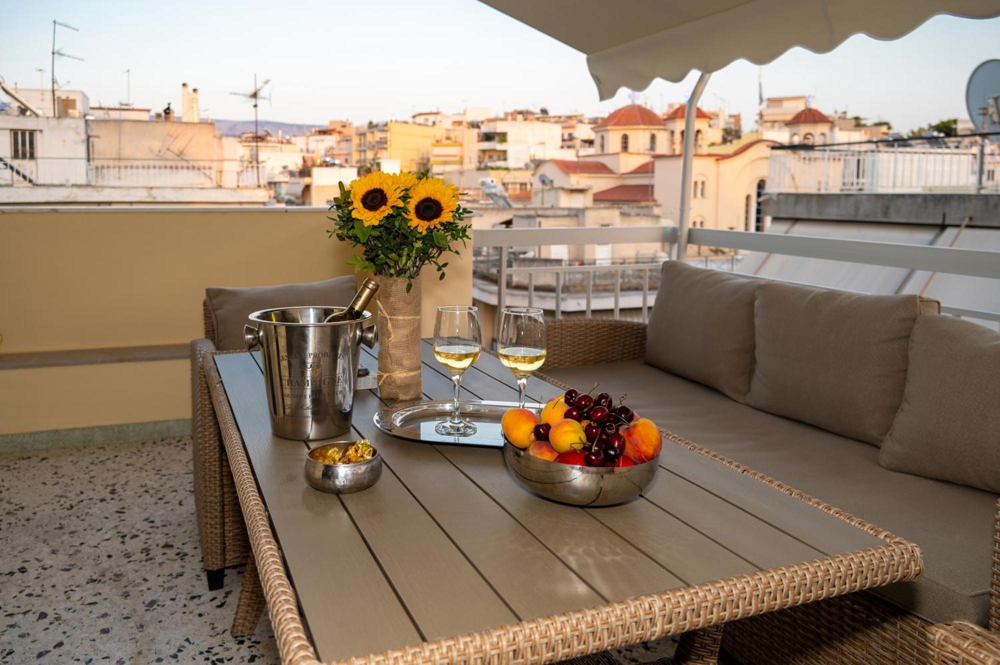 Acropolis Terrace View Apartment Афины Экстерьер фото
