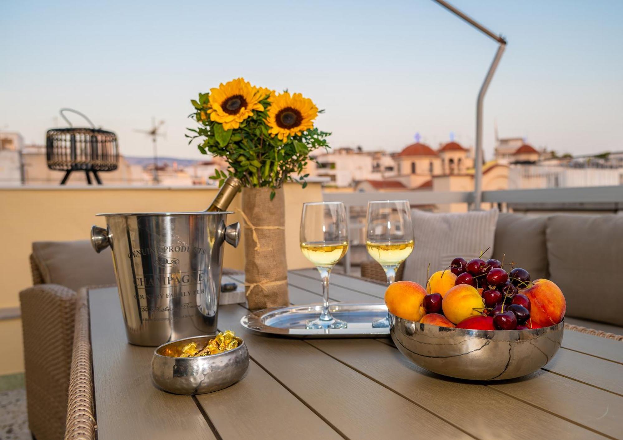 Acropolis Terrace View Apartment Афины Экстерьер фото